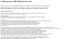 Desktop Screenshot of fylla.hacka.net